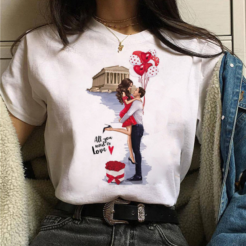 printed short sleeve printed shirt NSATE61255