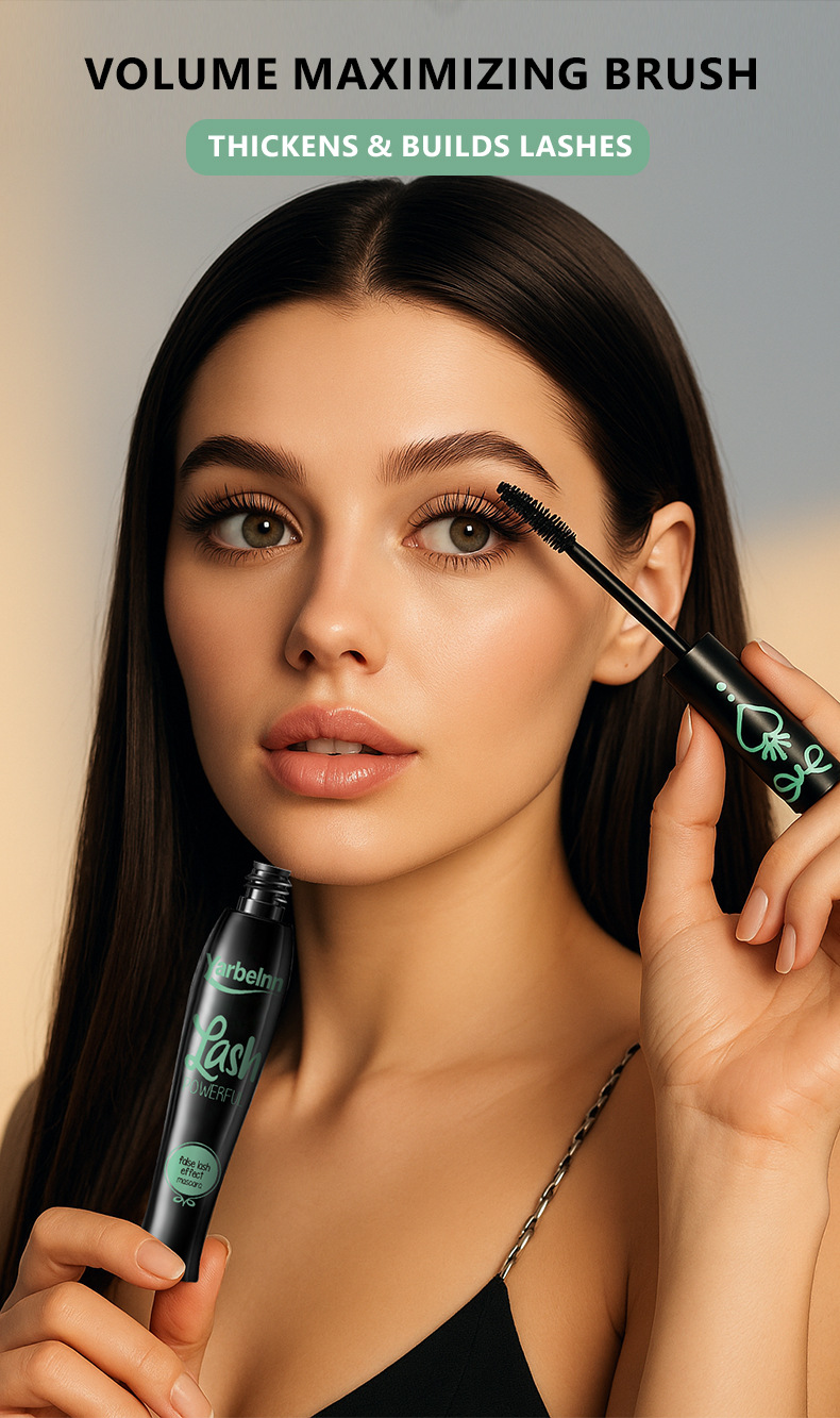 Charming Eye Mascara With Floral Pattern For Long Thick Lashes_voghion.com