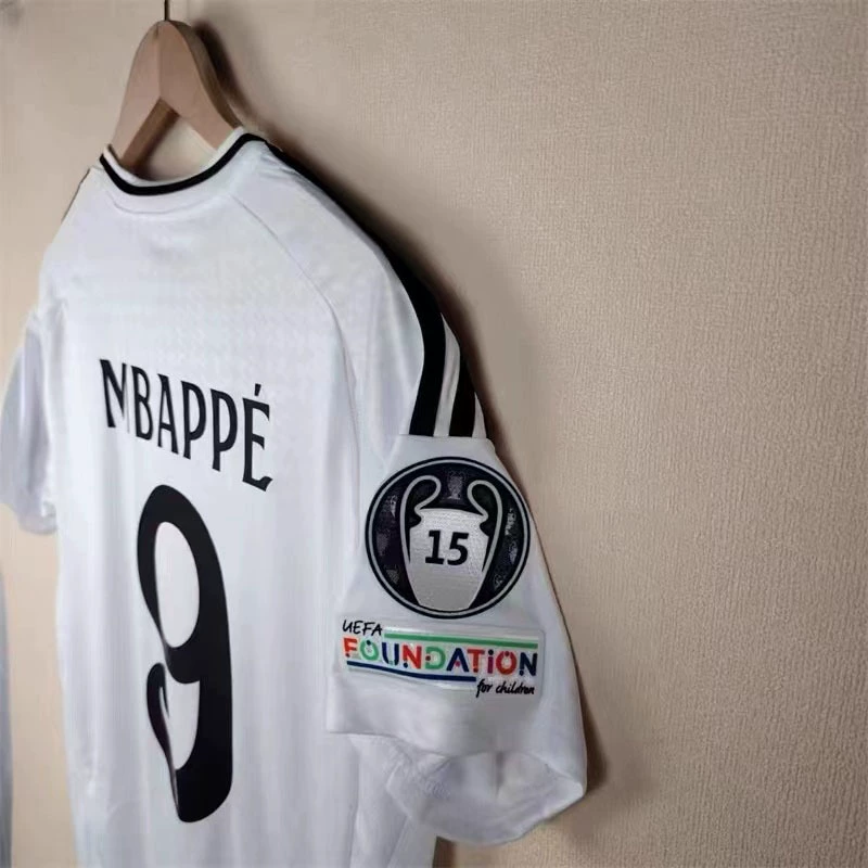 2425 Реал Мадрид, 9 Мбаппе, 5 Беллингем, 7 Роналду, футболка дома и в гостях