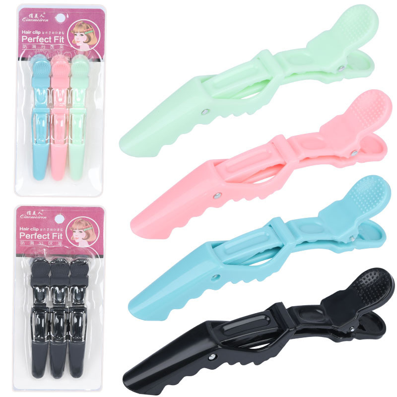 Hairdressing Seamless Hairpin Bangs Duckbill Crocodile Hairpin Side Positioning Clip Hairdressing Makeup Artist Hair Clip Hairdressing Seamless Hairpin Bangs Duckbill Crocodile Hairpin Side Positioning Clip Hairdressing Makeup Artist Hair Clip
