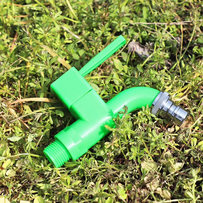Grifos de plástico verde PPR para refrigeración de riego disponibles sin impuestos