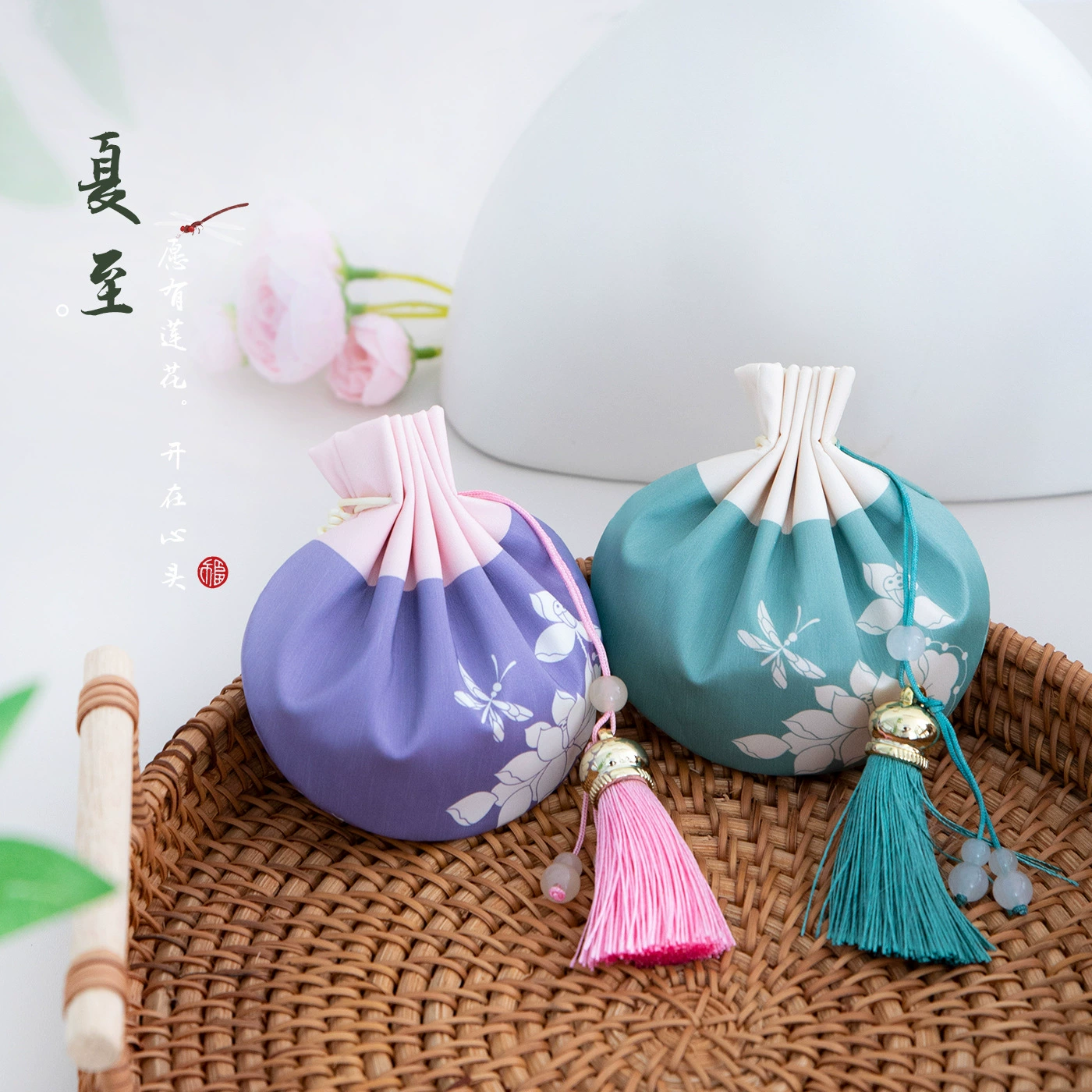 Праздник лодок-драконов маленький саше с длинной веревкой ручной саше