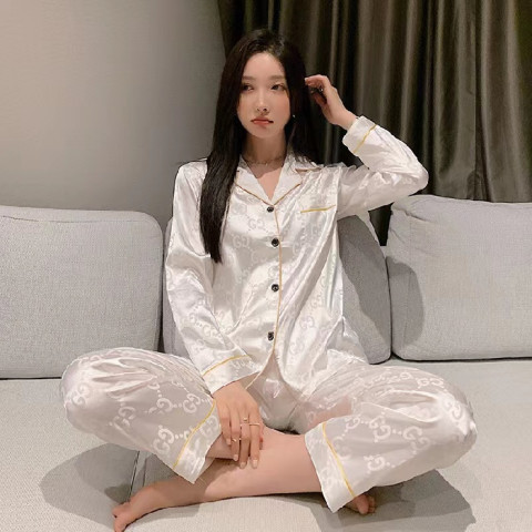 화이트 더블G [긴팔,바지]