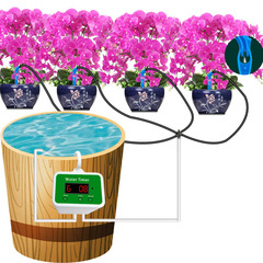 Automatic Flower Watering System for High-Flow Garden Lazy Person Watering Gadget Green Plant Drip Irrigation Sprinkling Machine Smart Balcony Timed