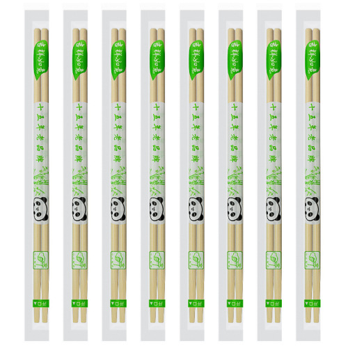 Disposable chopsticks, restaurant cheap takeout, bamboo chopsticks, thickened, restaurant commercial bulk, hygiene, fast food chopsticks