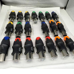 15 NL4FC メタル 4 コアスピーカープラグプロフェッショナルステージアンプスピーカーケーブルオーディオ XLR オームヘッド