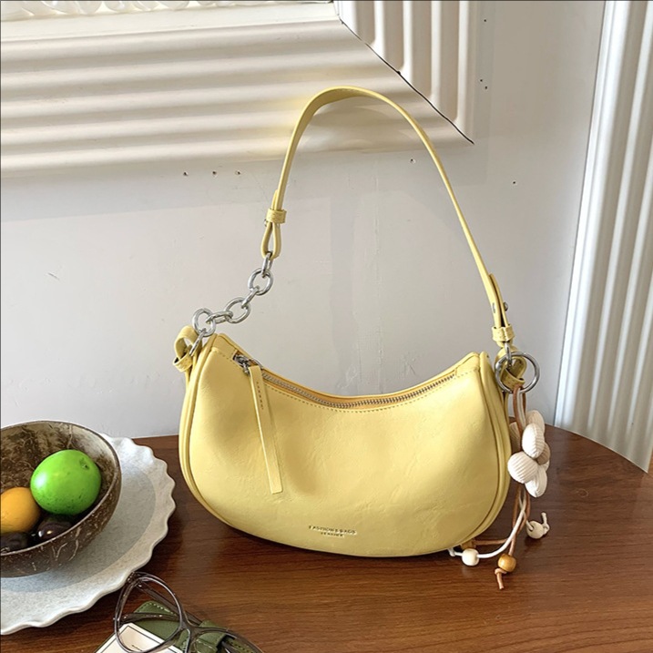 Bolso de mano popular de este año bolso de mujer 2026 nueva moda simple bolso de hombro de brazo universal bolso de饺os para mujeres