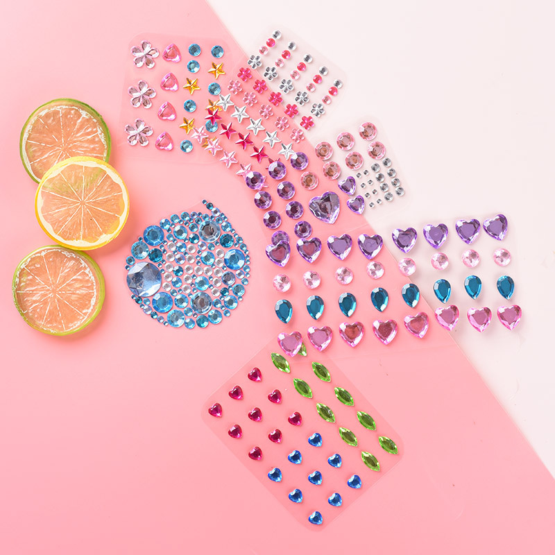 Children DIY Careing Diamond Sticker Acrylic Crystal Diamond…