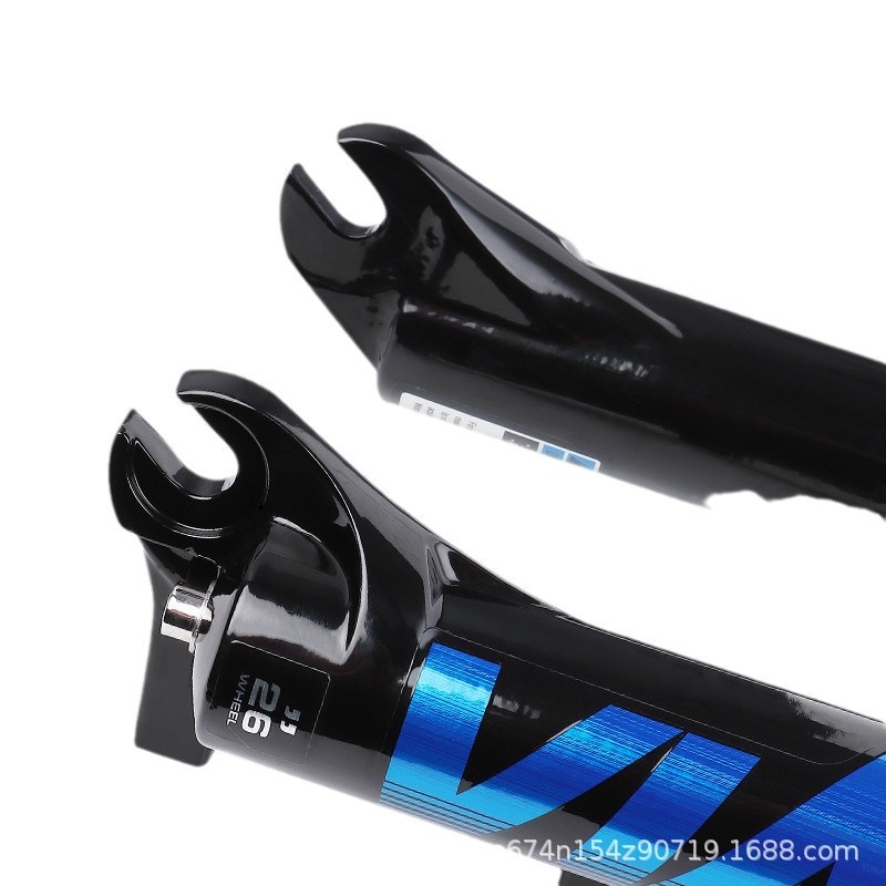 Viaron bicicleta de montaña horquilla delantera amortiguador horquilla de gas 26/27.5/29 pulgadas tubo recto hombro control aire presión amortiguador horquilla delantera