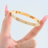 【191】Golden double rows of spaced diamonds