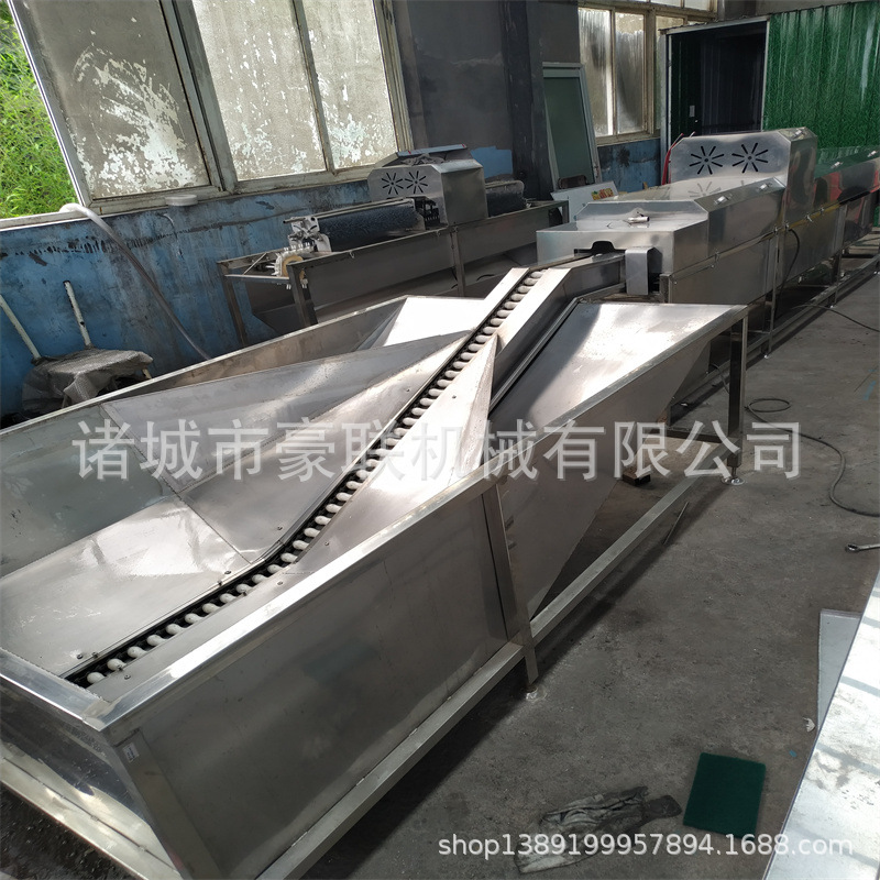 全自动洗蛋机 高效清洗 节省人工光检 风干喷油喷码杀菌分级全套