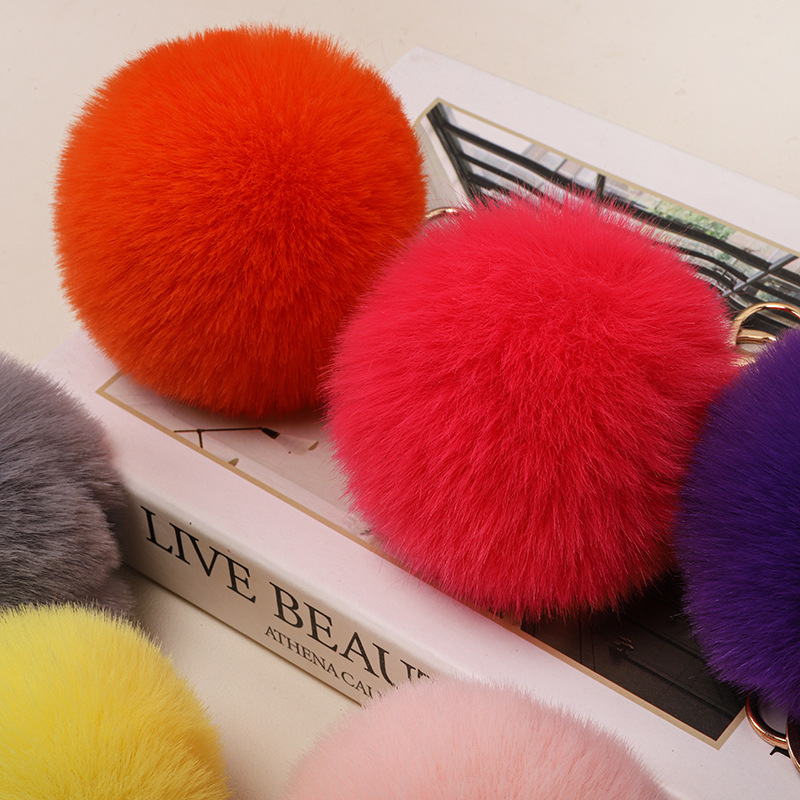 Manufacturer Wholesale Imitation Rabbit Fur Ball Keychain Bag Pendant Clothing DIY Accessories Fluffy Handmade Jewelry Accessories Manufacturer Wholesale Imitation Rabbit Fur Ball Keychain Bag Pendant Clothing DIY Accessories Fluffy Handmade Jewelry Accessories