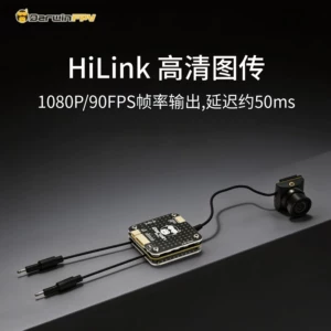 达尔文 DarwinFPV HiLink передача цифрового изображения высокой четкости с мобильного телефона, прямое подключение к OPENIPC с низкой задержкой и открытым исходным кодом
