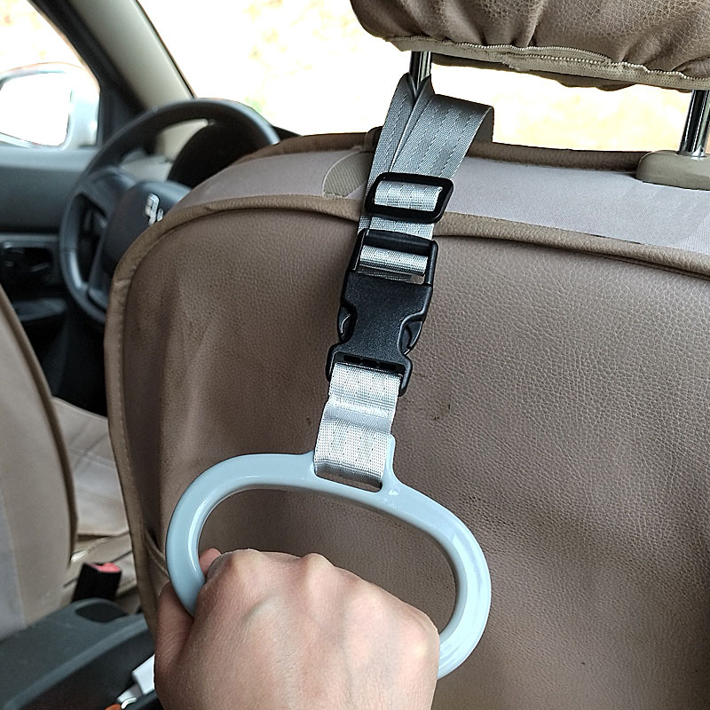 Car Handrails for the Elderly and Kidsren, Adjustable Car Auxiliary Handles, Disabled Pregnant Women's Upper and Lower Car Handrails