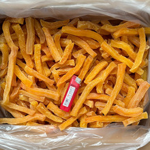 厂家直销20斤/箱狗粮多规格条可缠肉红薯干地瓜干宠物食品紫薯条