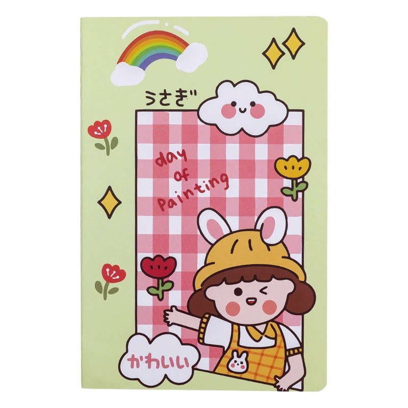 Блокнот формата А5, креативный блокнот с героями мультфильмов, красивый милый блокнот для начальной школы, детский канцелярский блокнот