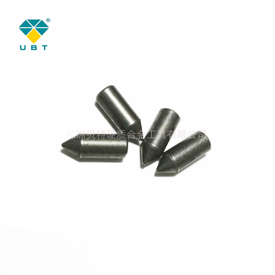 株洲工厂供应破石打石碎石头用的钨钢头钨钢粒战术笔用的钨钢锤尖
