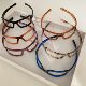 Glasses frame hairband not tie head summer high cranial top women's headband with teeth non-slip hairpin all-match head accessories