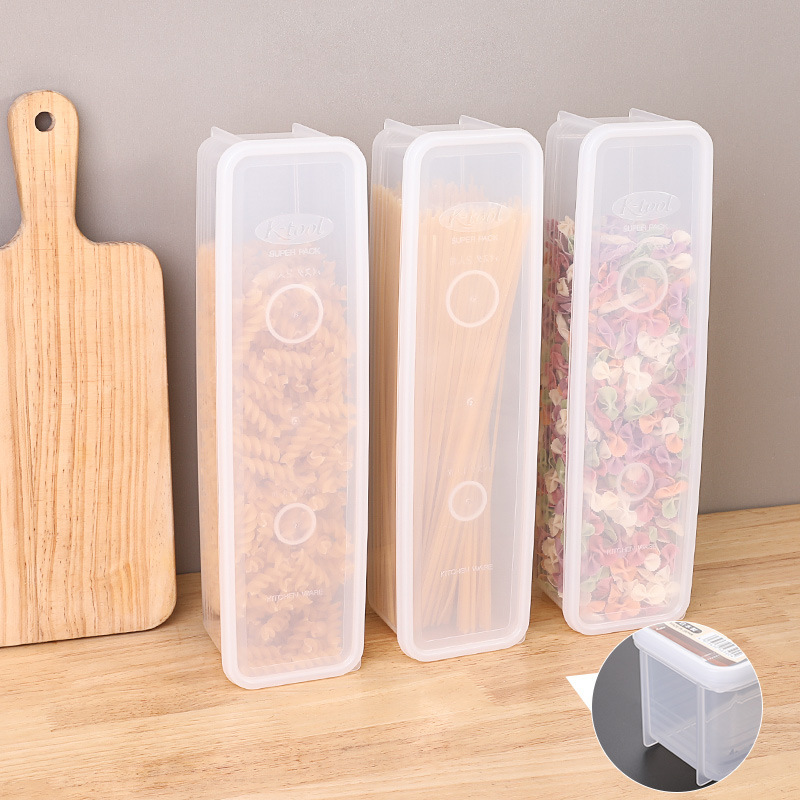 日本輸入キッチン麺ケース収納ケースパスタ麺タッパータッパースパゲッティ冷蔵庫食品収納ケース|undefined