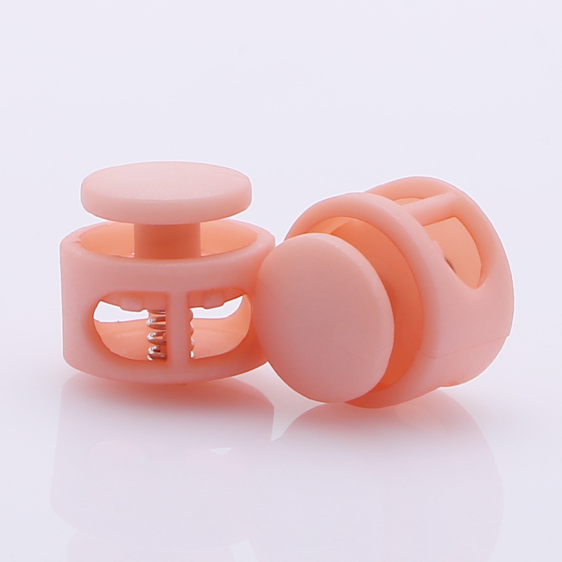 Soporte para hebillas de resorte de plástico teñidas a medida, mochilas, mochilas, zapatos antideslizantes, cintura de pantalón, hebillas de ajuste de cuerda