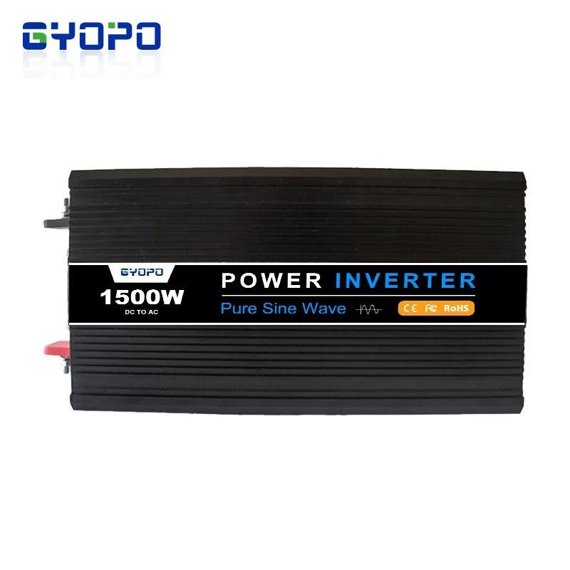 Серия GY-P 1500W порт для наружного промышленного электропитания multi-protection инвертор чистой синусоиды для носителя