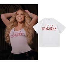 Mariah Carey New Album MC16 TShirt TYPE DANGEROUS Same Cloth