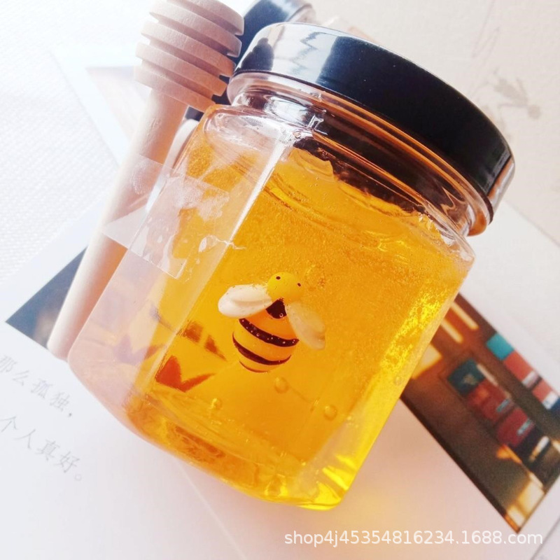工場直販インターネット有名人蜂蜜発泡接着剤ジャムクリスタル泥スライムスナックバー子供の減圧おもちゃ卸売|undefined