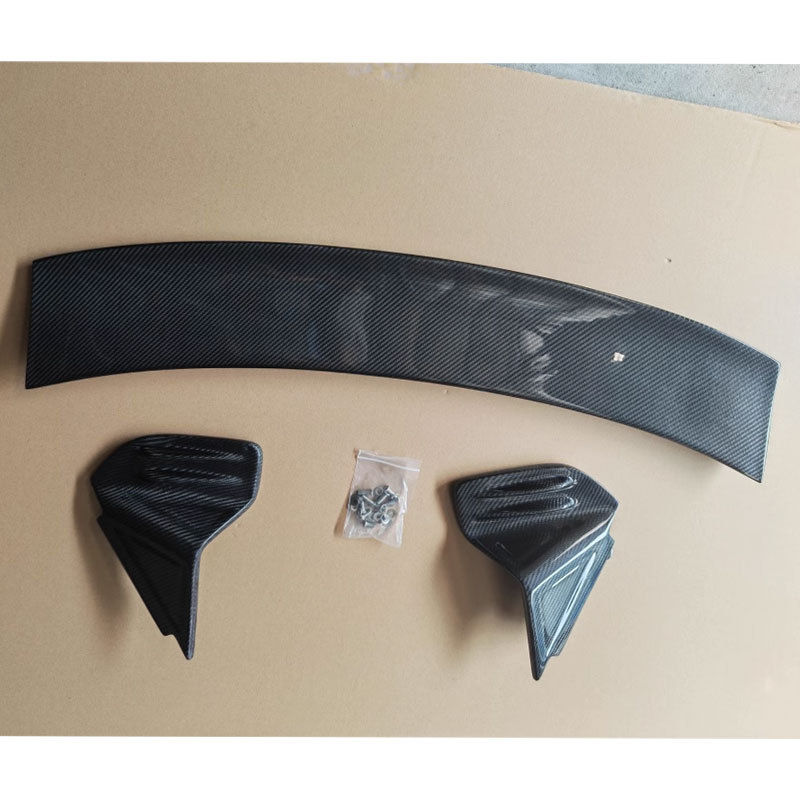 Suitable for Bmw Mini Cooper R56 Real Carbon Fiber Modified Rear Wing Top Wing Spoiler Fixed Wing