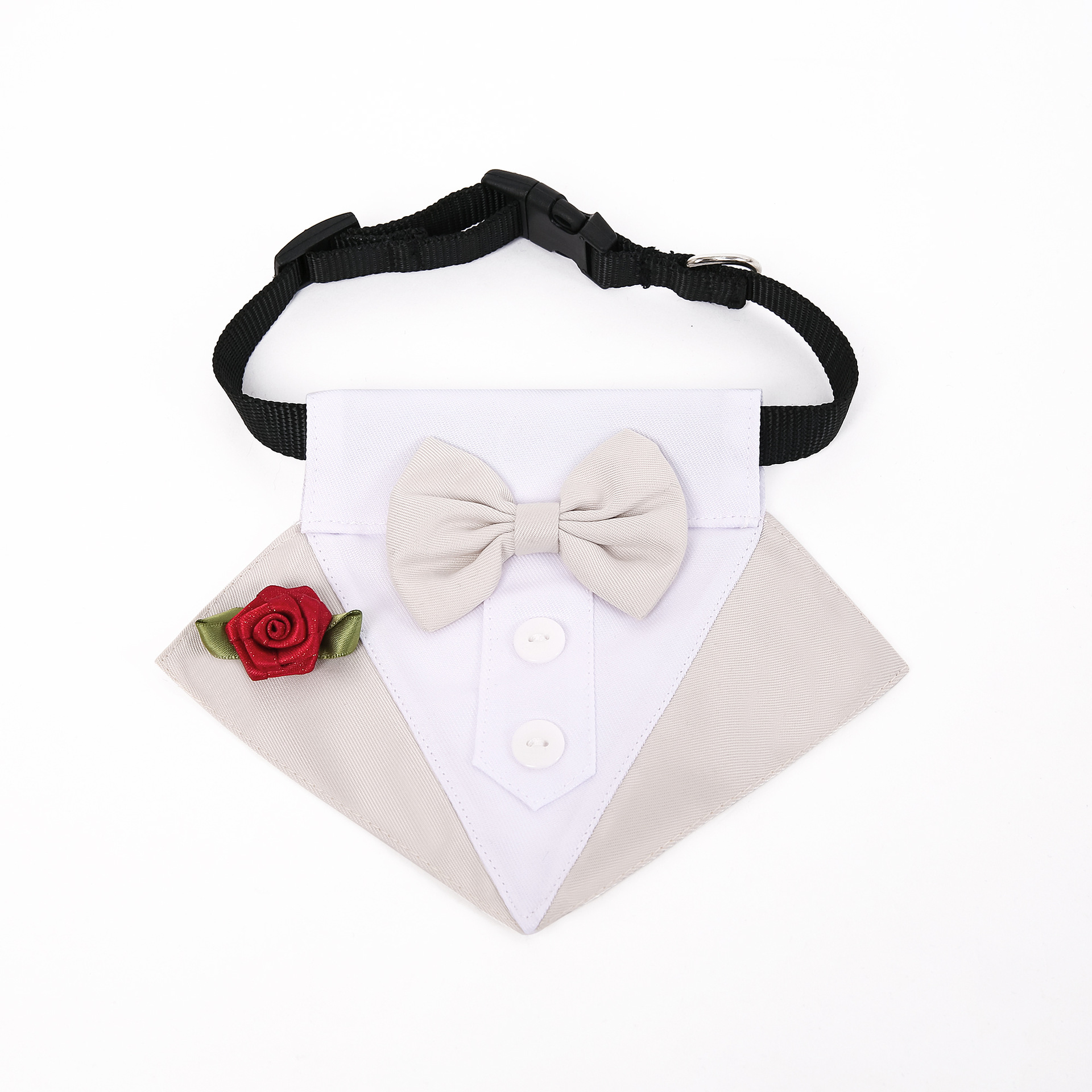 Navidad Año Nuevo transfronterizo nuevo estilo británico trajes de boda toallas de boda toallas de triángulo bufandas para mascotas