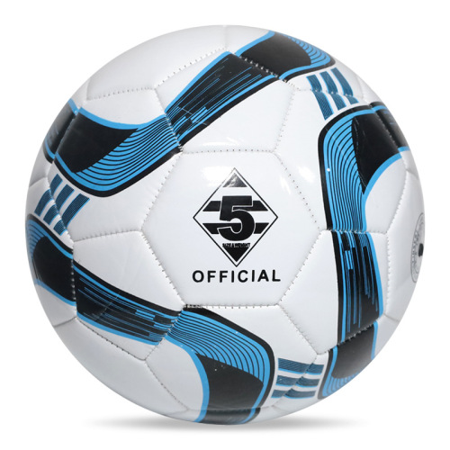 Standard No. 5 2.7mm PVC thickened machine-stitched football school sports training machine-stitched football youth football printing