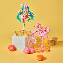 Miku Hatsune Figure Spring Outfit Bunny Ears Miku Plush Toy Cute Ornament Decor Anime Merchandise