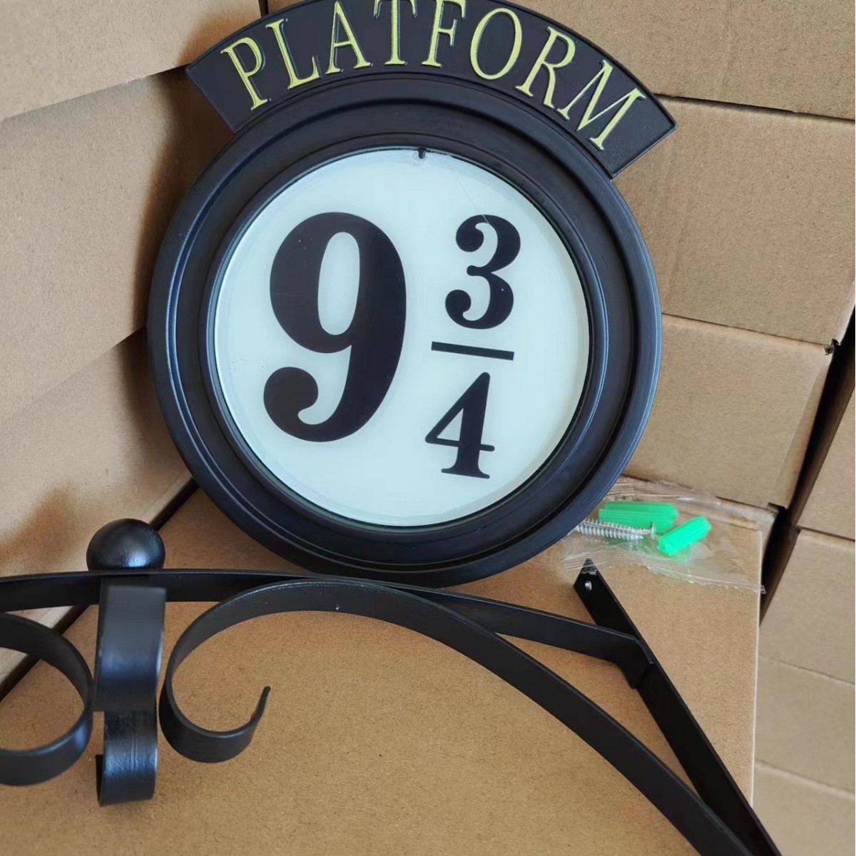 Harry Potter Hanging 9 3/4Night Light de doble cara