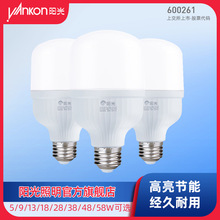 阳光照明E27螺口led球泡灯48W大功率露营楼道商业节能5W28W球灯泡