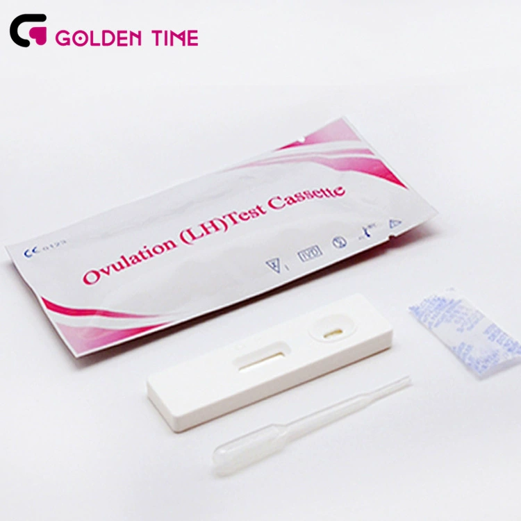Производитель тестов на определение овуляции Golden Time (LH) для подготовки к зачатию, сертифицированный CE, поддерживает трансграничный экспорт.