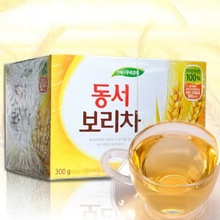 东西牌大麦茶韩国进口免煮养生代用茶家庭独立包装谷物茶饮料300g