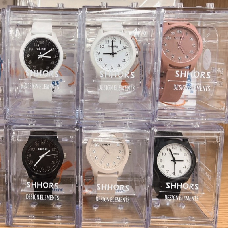 Reloj especial para examen de estudiantes de secundaria secundaria, relojes de cuarzo de alto valor facial, relojes de puntero para hombres y mujeres