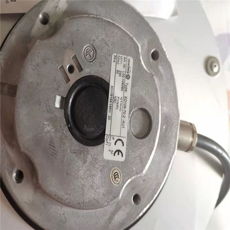 Rosenberg洛森单进风离心风机DKHR450-4SW110.6FA客车蒸发器排风