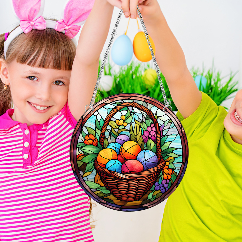 95g Weight pendant Home Textiles & Decor Type Acrylic Material Easter Festival Rabbit Pattern Casual, Elegant, Classical Style Easter Casual Elegant Classical Rabbit Arylic Party Supplies Decorations 92