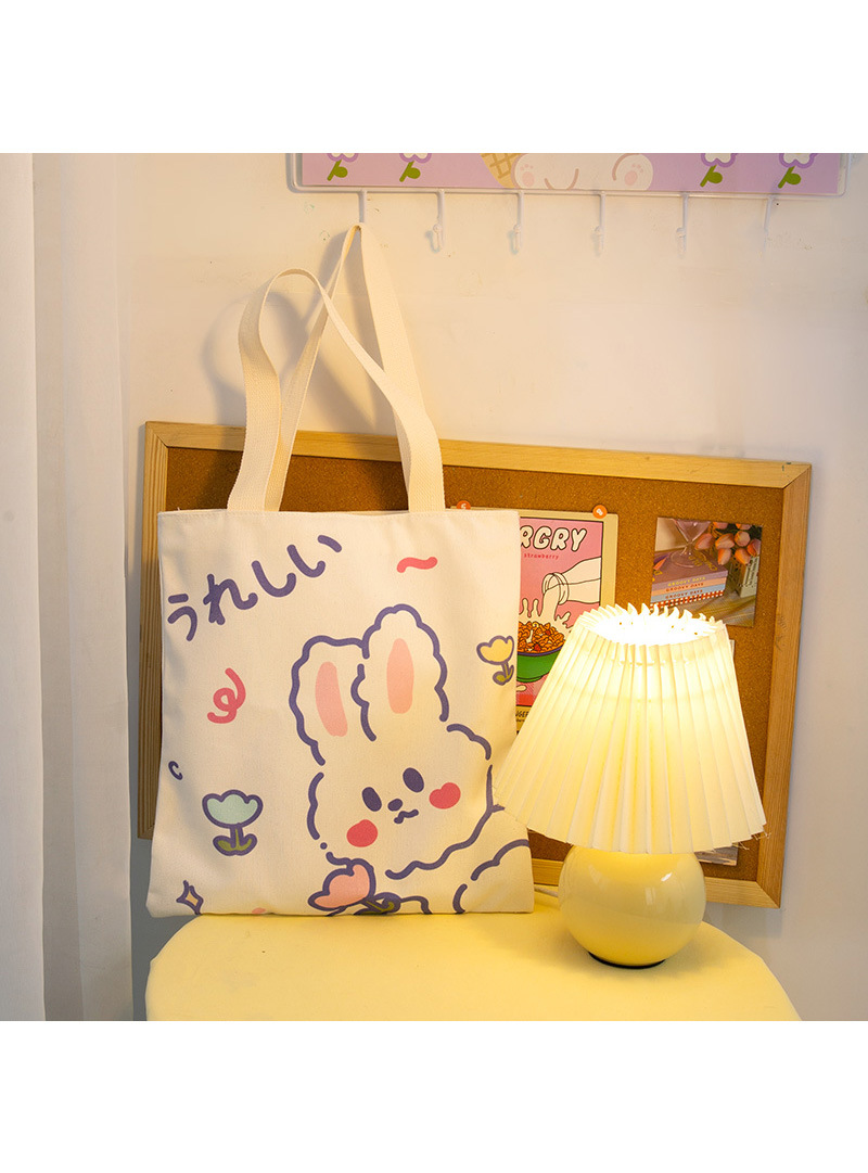 Women's Fashion Cartoon Letter Shopping Bags display picture 5