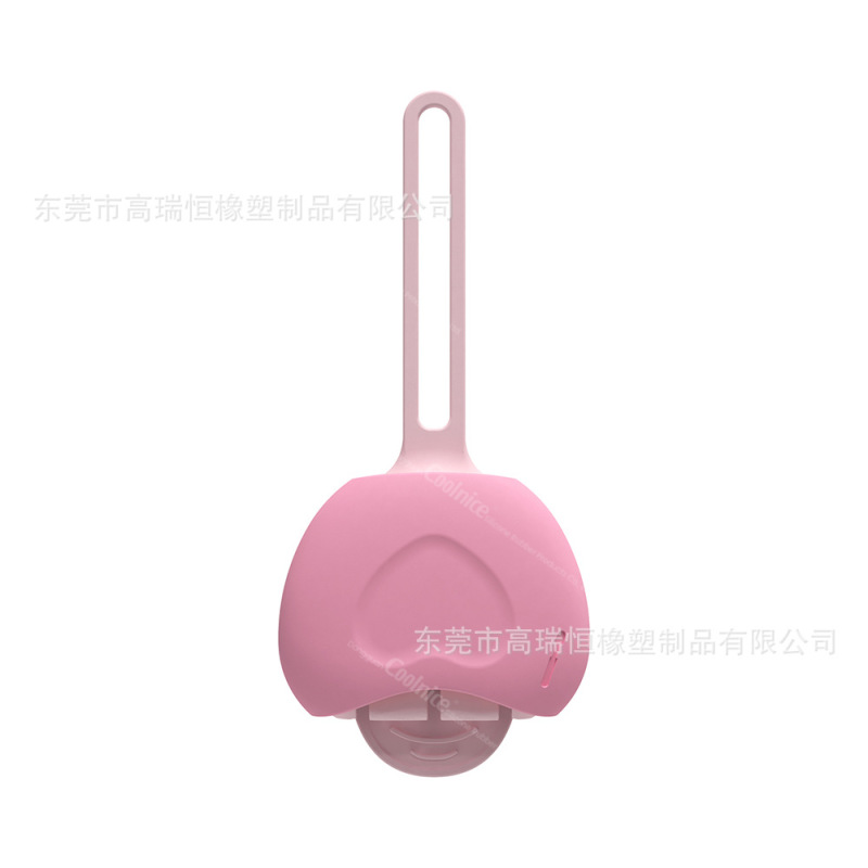 亚马逊新品唇刷收纳盒美妆工具携带硅胶迷你口红唇膜唇釉刷收纳盒|undefined