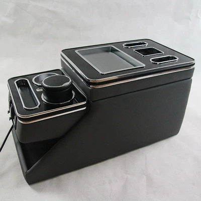 Armrest box central armrest box modified - luxgen-black