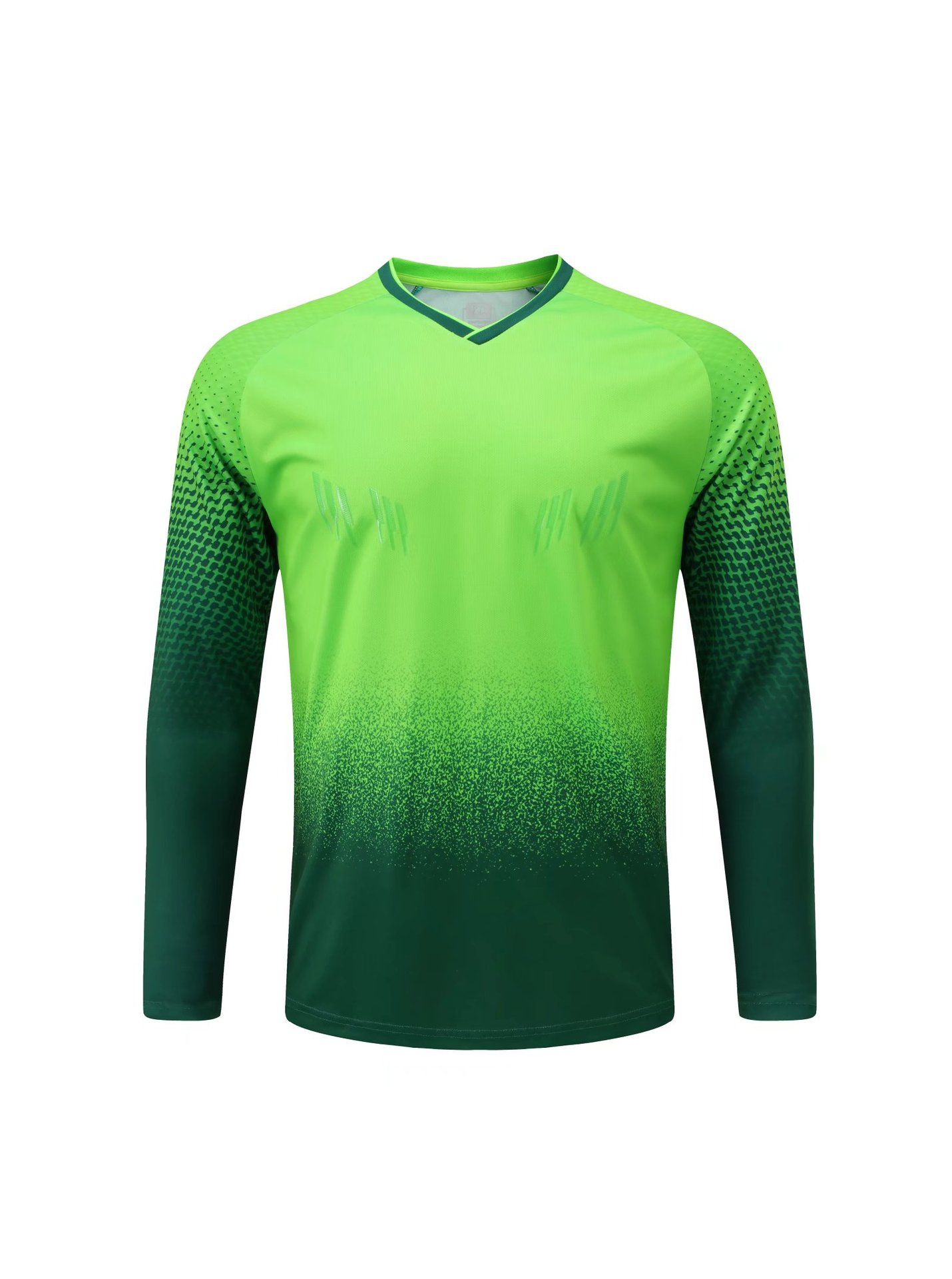 6819 portero fútbol puerta uniforme superior fútbol portero uniforme de manga larga superior 2XS-3XL