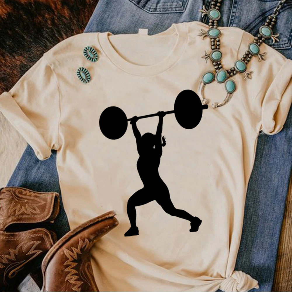 Crossfit Fitness t shirt women comic summer t-shirts female