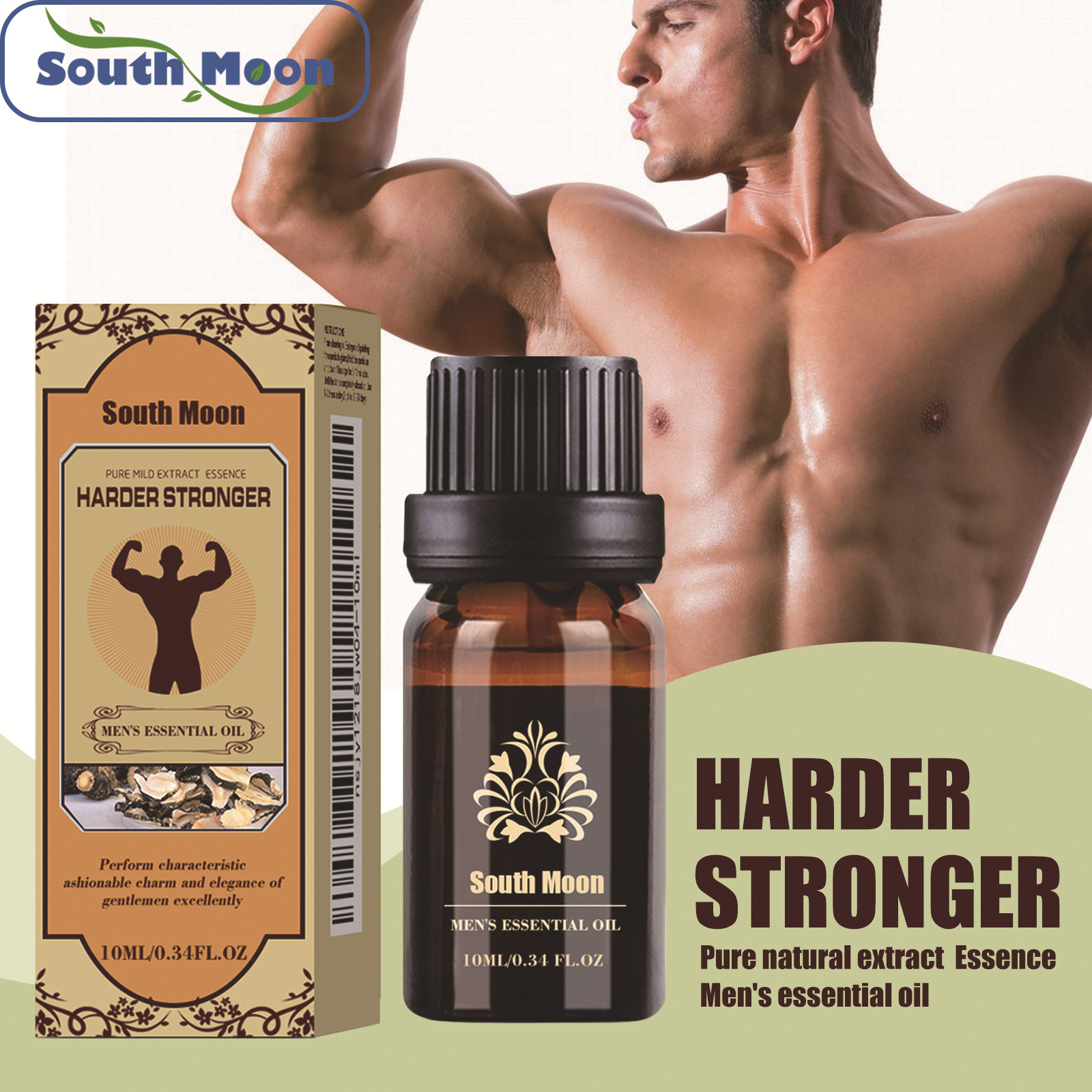 South Moon Body Oil Is Clear and Comfortable to Touch, with a Gentle, Smooth and Delicate Texture