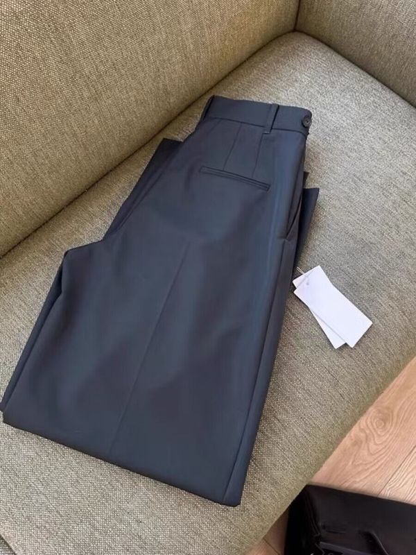 闭眼入无D推荐！客供意大利~精纺羊毛小阔腿西装裤女直筒高腰显瘦|undefined