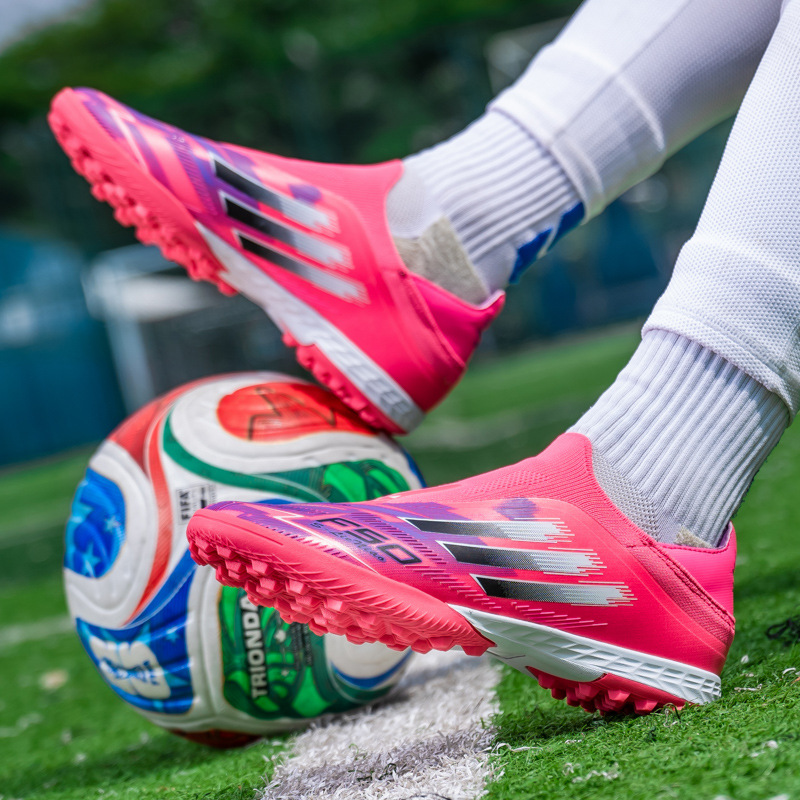 TF transfronterizo zapatos de fútbol infantiles zapatos de entrenamiento profesional para adultos y estudiantes adolescentes AG zapatos de fútbol de clavos largos