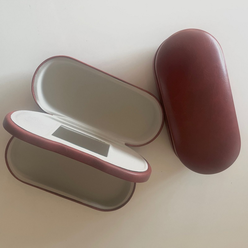 중간 미러 빨간색 이중 레이어 상자