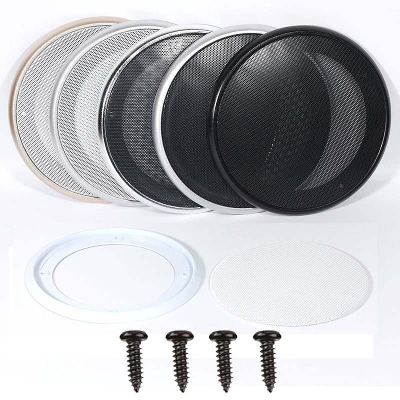 19 # Черный 4 дюйма 5 дюймов 6 дюймов 8 дюймов 10 дюймов Автомобильный модифицированный сабвуфер потолочный Рог сетка крышка новый продукт