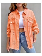 N 19890 New Loose Denim Jacket ŷ������ţ������ �羳ŷ��