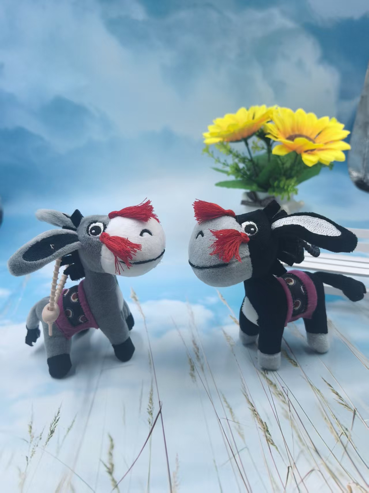 毛驴 / 精品4寸多颜色的随机发[单款20起批】